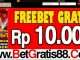 OKESLOT Freebet Gratis Rp 10.000 Tanpa Deposit