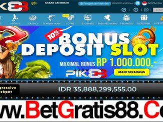 PIK88 BONUS SLOT GAMES 150% MEMBER BARU