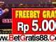 CEBUTOTO Freebet Gratis Rp 5.000 Tanpa Deposit