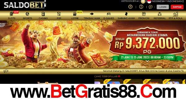 SALDOBET Bonus New Member 50%