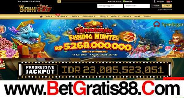 BAIK777 BONUS NEW MEMBER SLOT 100%