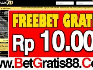 LAPAK7D Freebet Gratis Rp 10.000 Tanpa Deposit