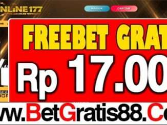 ONLINE177 Freebet Gratis Rp 17.000 Tanpa Deposit