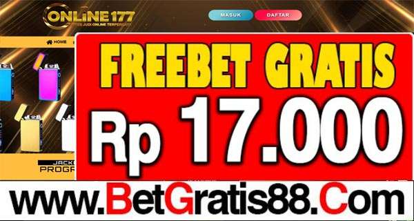 ONLINE177 Freebet Gratis Rp 17.000 Tanpa Deposit