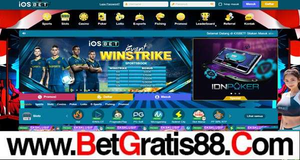 iOSBET BONUS NEW MEMBER 20%