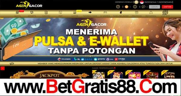 AGENGACOR BONUS SLOT 50% MEMBER BARU