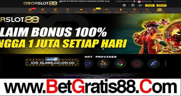 OBORSLOT88 BONUS SLOT 100% MEMBER BARU