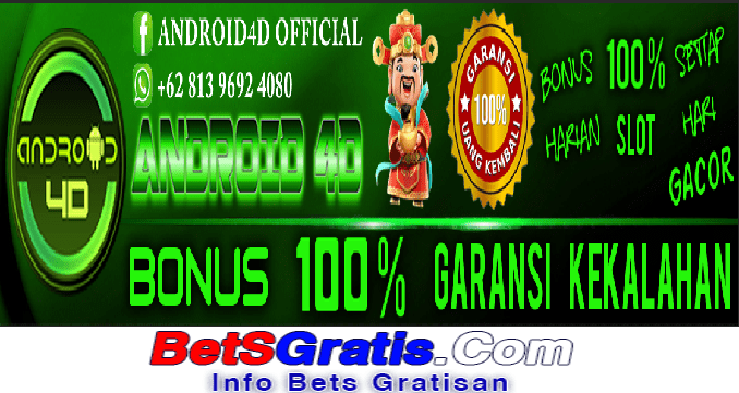 Android4d Freebet Gratis Rp 10.000 Tanpa Deposit