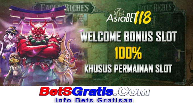 AsiaBet118 Freebet Gratis Rp 10.000 Tanpa Deposit