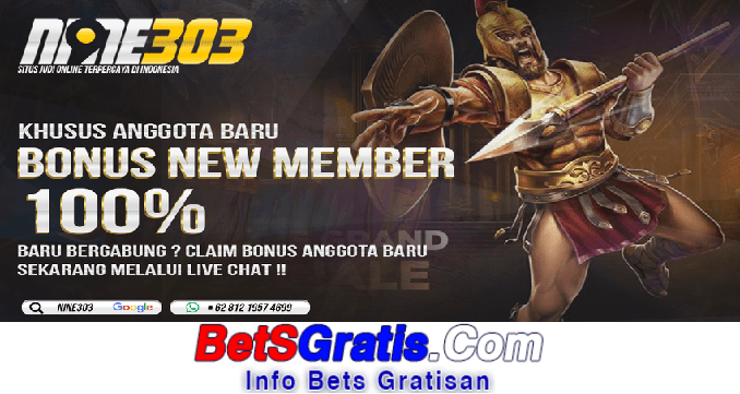 NINE303 Freebet Gratis Rp 10.000 Tanpa Deposit