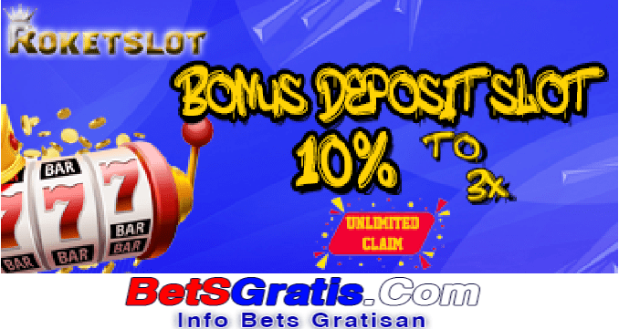 RoketSlot Freebet Gratis Rp 10.000 Tanpa Deposit