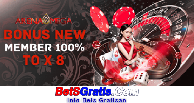 ArenaMega Freebet Gratis Rp 10.000 Tanpa Deposit