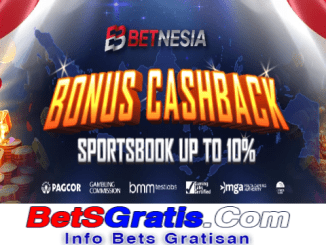 Betnesia Freebet Gratis Rp 10.000 Tanpa Deposit