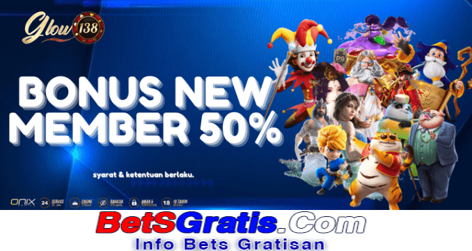 GLOW138 Freebet Gratis Rp 10.000 Tanpa Deposit