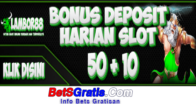 Lambor88 Freebet Gratis Rp 10.000 Tanpa Deposit