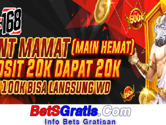 Bibit168 Freebet Gratis Rp 10.000 Tanpa Deposit