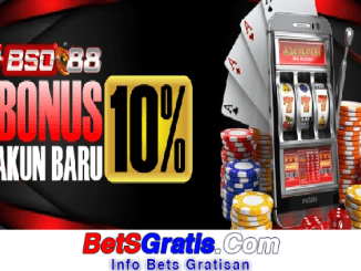 Bso88 Freebet Gratis Rp 10.000 Tanpa Deposit