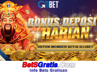 G11bet Freebet Gratis Rp 10.000 Tanpa Deposit