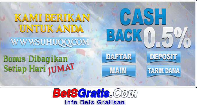 Suhuqq Freebet Gratis Rp 10.000 Tanpa Deposit