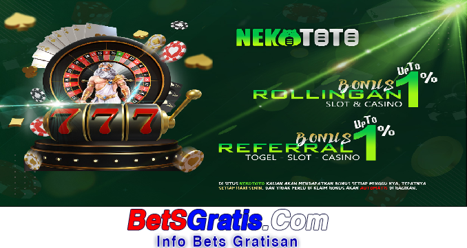 Nekototo Freebet Gratis Rp 10.000 Tanpa Deposit