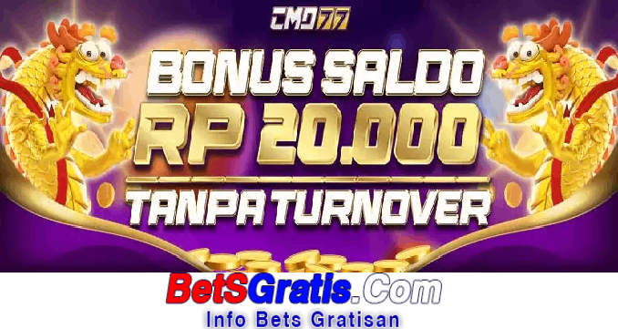 Cmd77 Freebet Gratis Rp 15.000 Tanpa Deposit