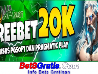 Waslot Freebet Gratis Rp 15.000 Tanpa Deposit