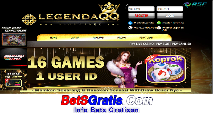 Legendaqq Freebet Gratis Rp 15.000 Tanpa Deposit