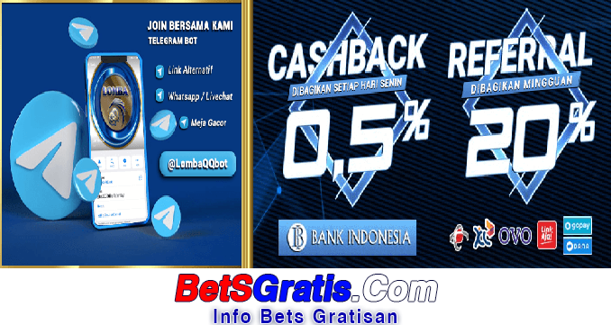 Lombaqq Freebet Gratis Rp 15.000 Tanpa Deposit