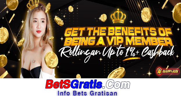 Happyjudi Freebet Gratis Rp 15.000 Tanpa Deposit