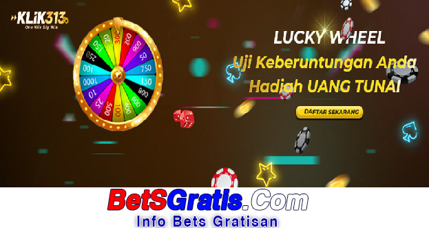 Klik313 Freebet Gratis Rp 15.000 Tanpa Deposit