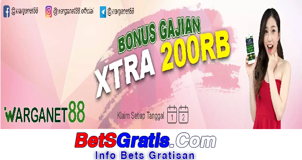 Warganet88 Freebet Gratis Rp 15.000 Tanpa Deposit