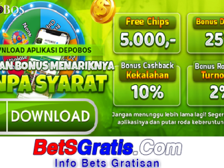 Depobos Freebet Gratis Rp 15.000 Tanpa Deposit