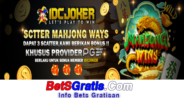 Idcjoker Freebet Gratis Rp 15.000 Tanpa Deposit