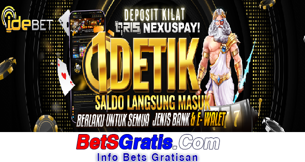 Idebet Freebet Gratis Rp 15.000 Tanpa Deposit